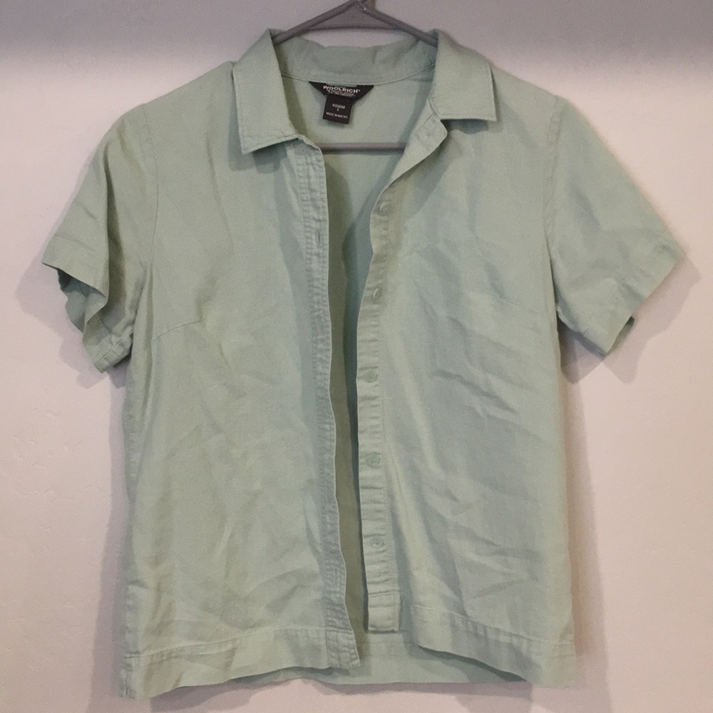 Vintage Button down Textured Shirt